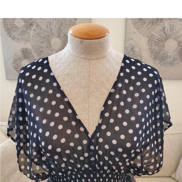 Kate Spade NY Polka-dot Swim Cover - Picture 8 of 8